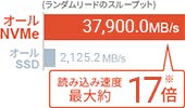 オール NVMe RAID10構成